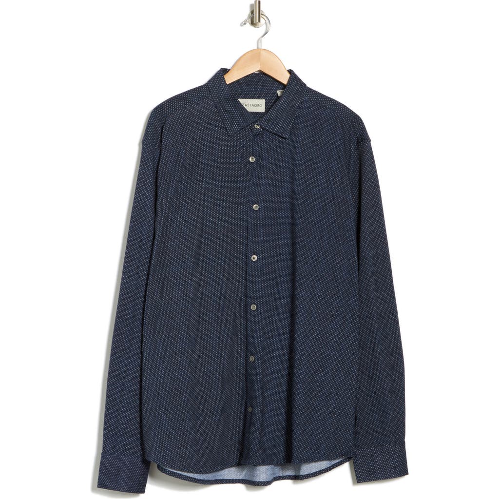 Coastaoro Ohdat Button-up Shirt In Navy