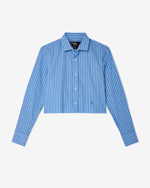 Classic Stripe Cropped Shirt