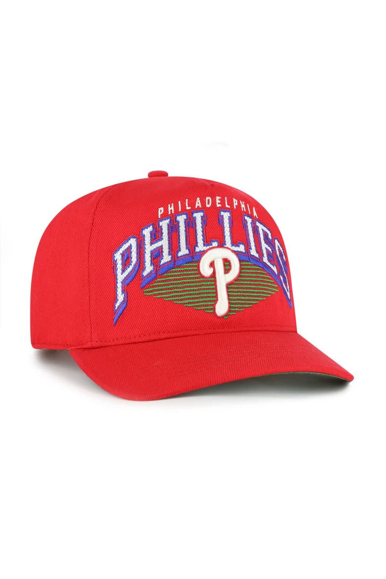 Men's '47 Red Philadelphia Phillies Pomona Hitch Adjustable Hat, Alternate, color, Red