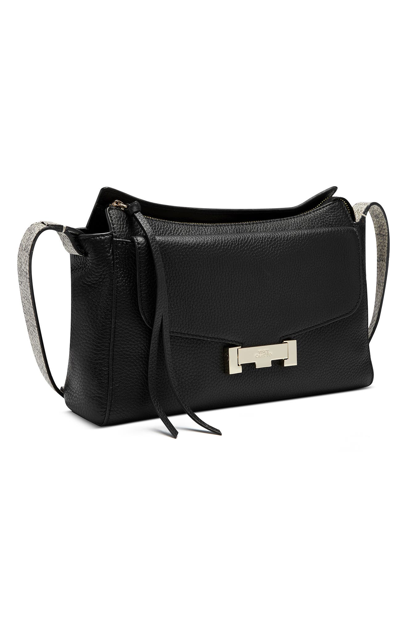 Vince Camuto Vivia Leather Crossbody Bag, Alternate, color, 