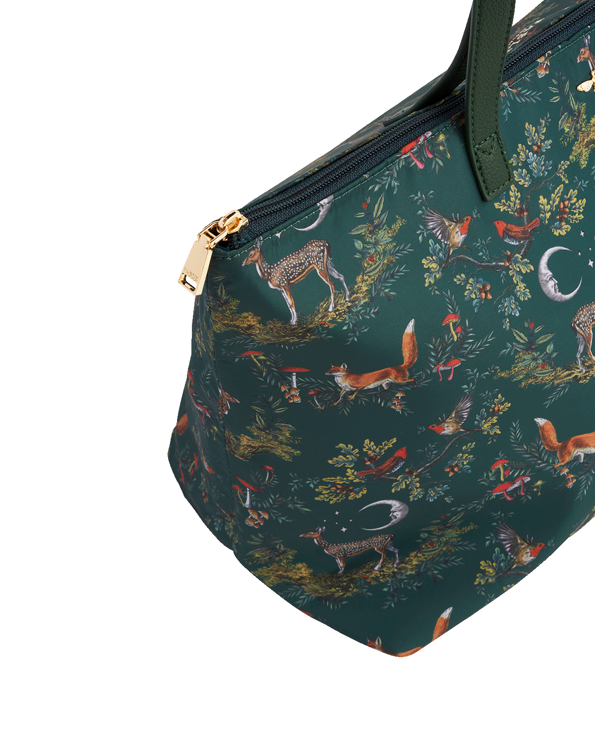 Fable England Into the Woods Large Green Grab Tote, Alternate, color, 