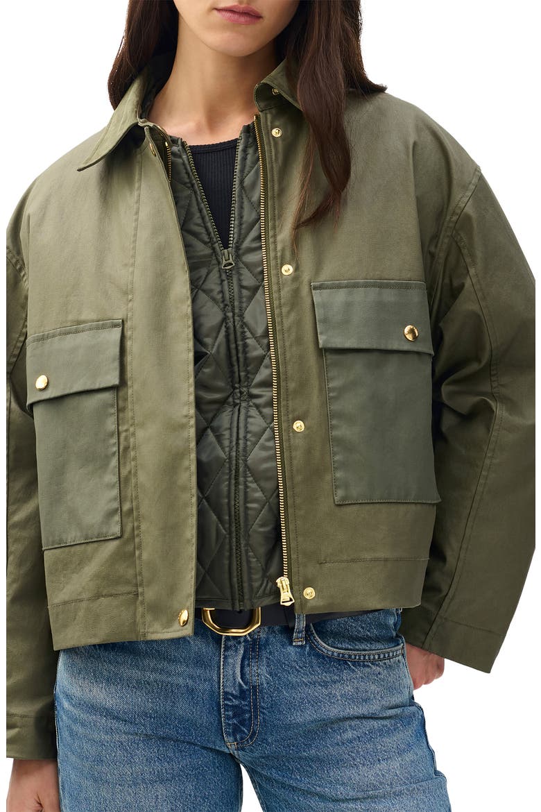 Nonie Jacket, Alternate, color, OLIVE