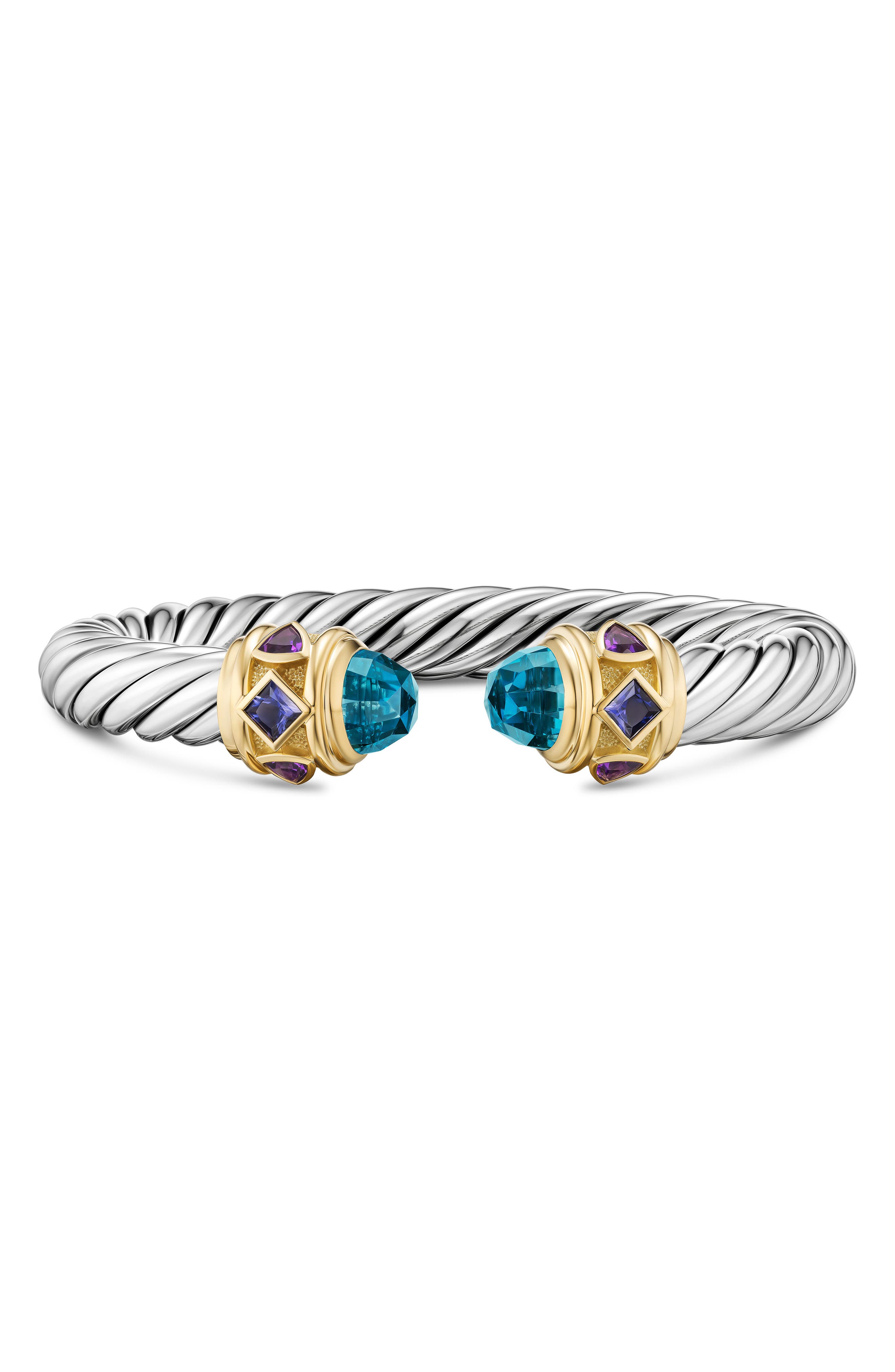 selected SILVER/ BLUE