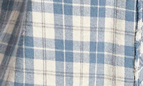 Billy T Plaid Long Sleeve Shirtdress In Multi
