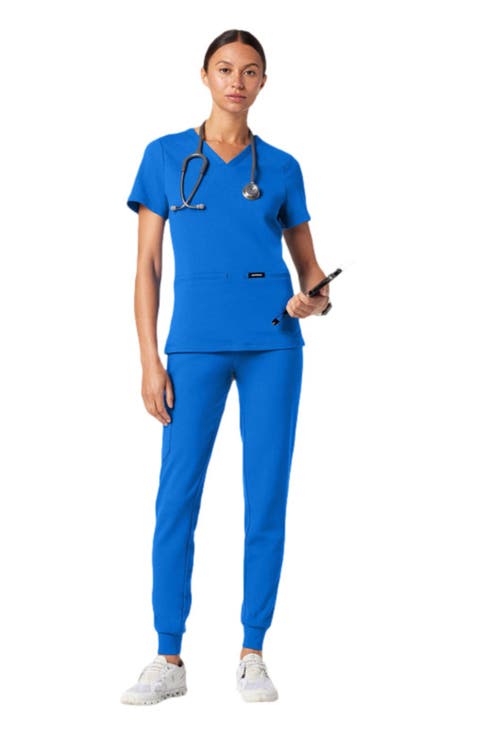 Rubi Women's 6-Pocket Slim Knit Scrub Jogger