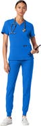 JAANUU Rubi Women's 6-Pocket Slim Knit Scrub Jogger