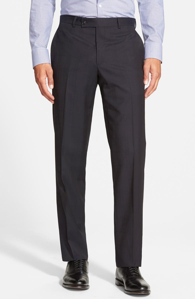 Ted Baker London 'Jones' Trim Fit Plaid Wool Suit, Alternate, color,