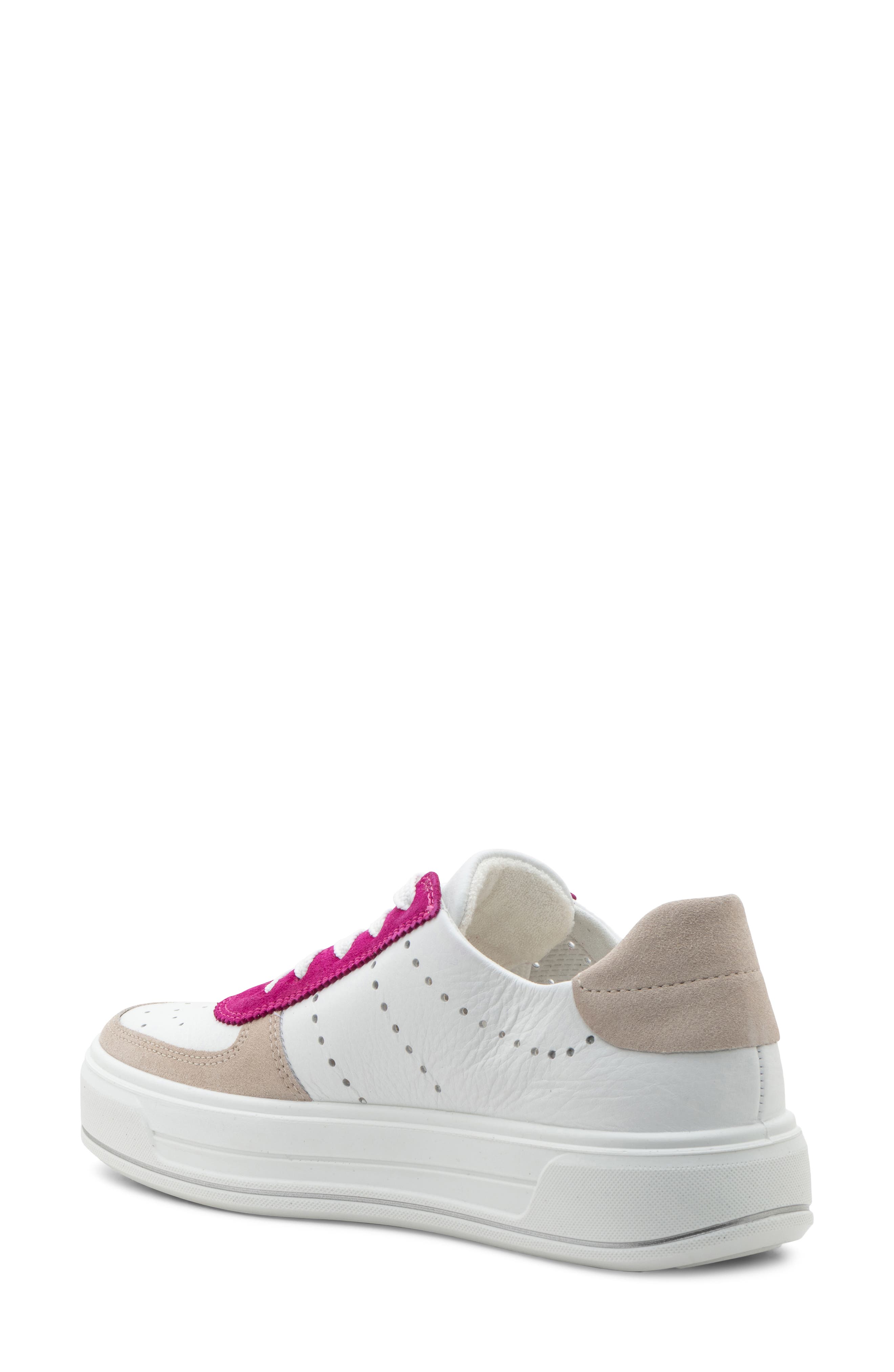 ara Calgary Platform Sneaker, Alternate, color, Pink