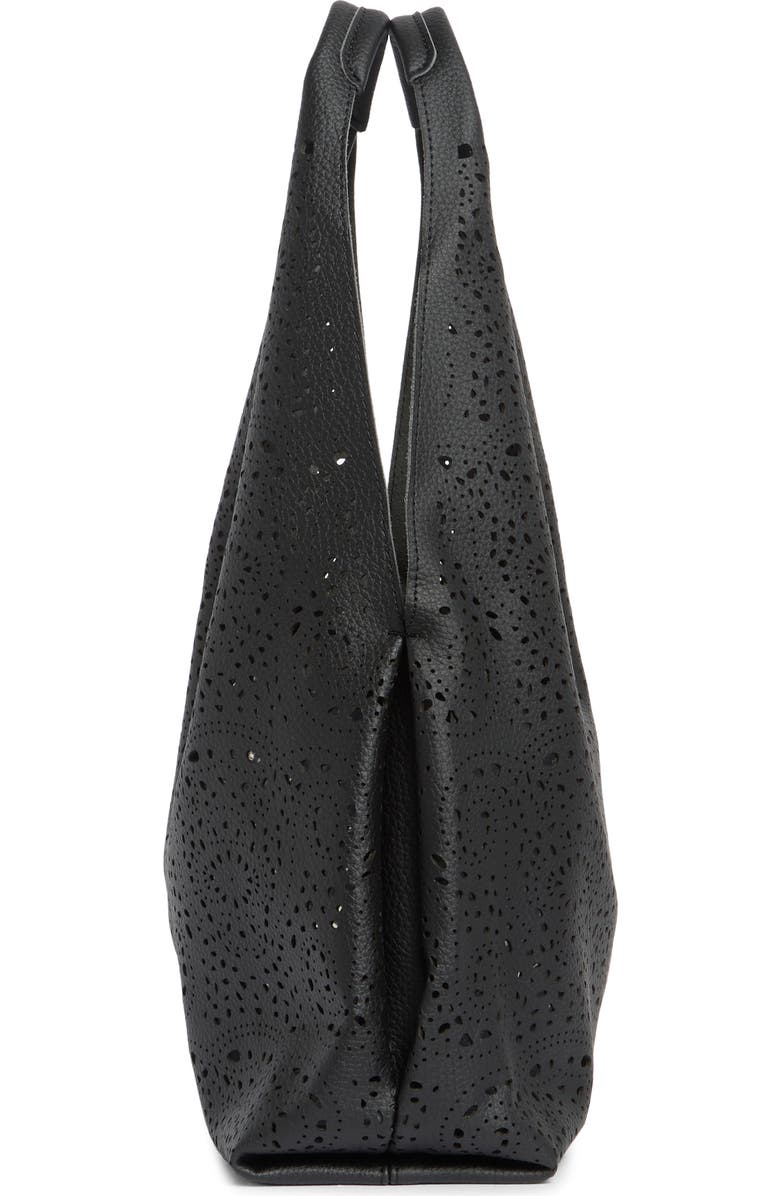 Melie Bianco Farrow Tote Bag with Pouch, Alternate, color, Black