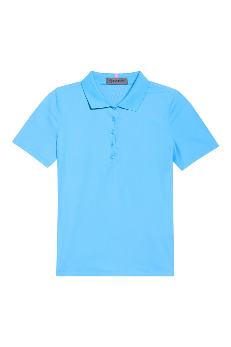 Tech Rib Golf Polo, Alternate, color, AZUL