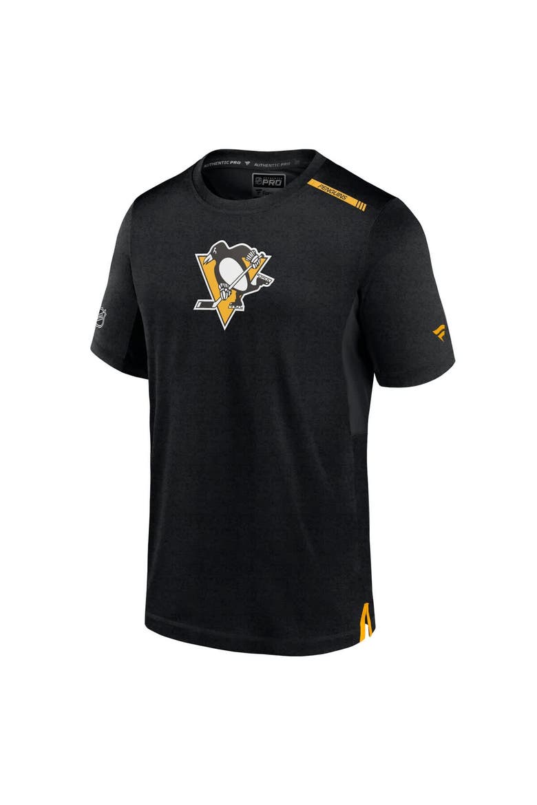Men's Fanatics  Black Pittsburgh Penguins Authentic Pro Performance T-Shirt, Alternate, color, Black