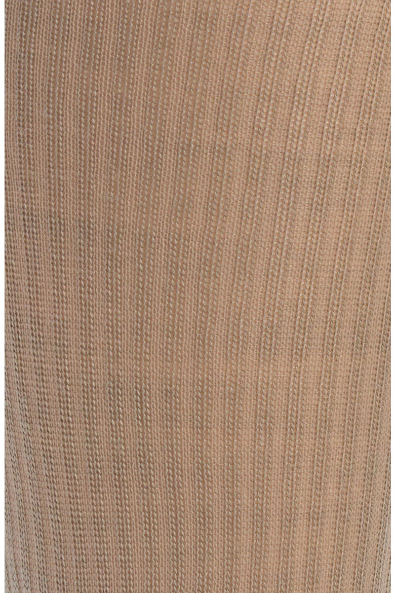 Wool Blend Ribbed Dress Socks, Alternate, color, OPEN BROWN
