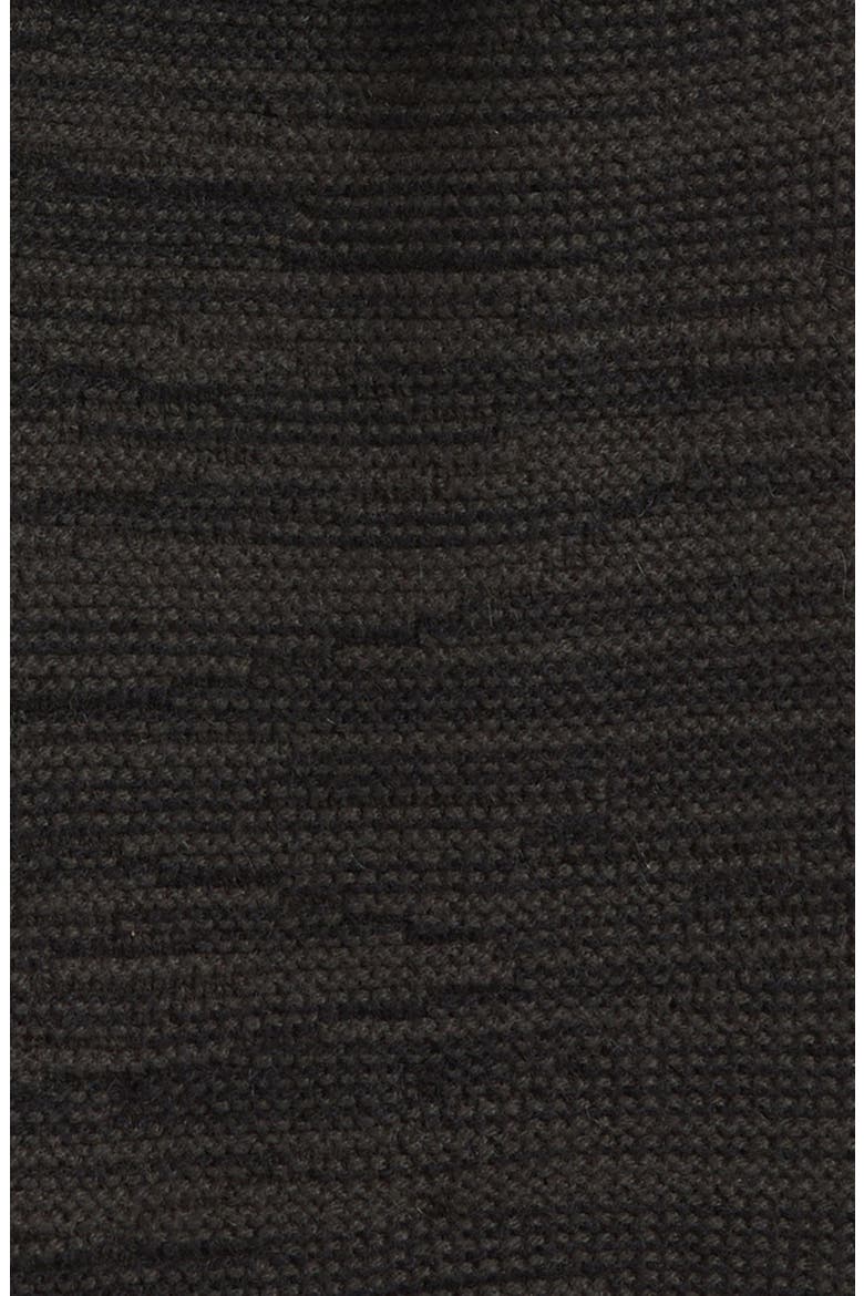 Textured Broken Stripe Cashmere Scarf, Alternate, color, IRON/ BLACK Q25344