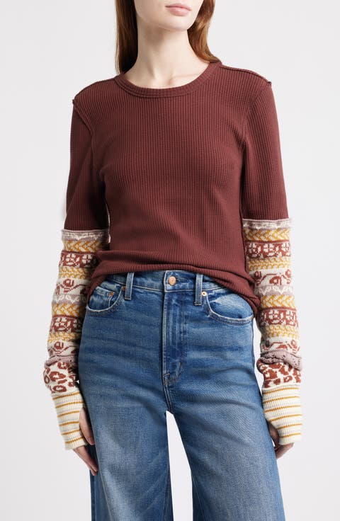 All In Cuff Knit Top