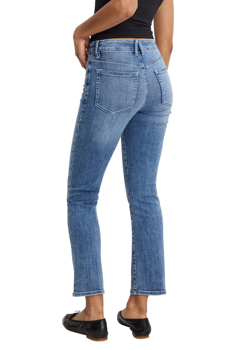 Good Legs High Waist Straight Leg Jeans, Alternate, color, INDIGO1154