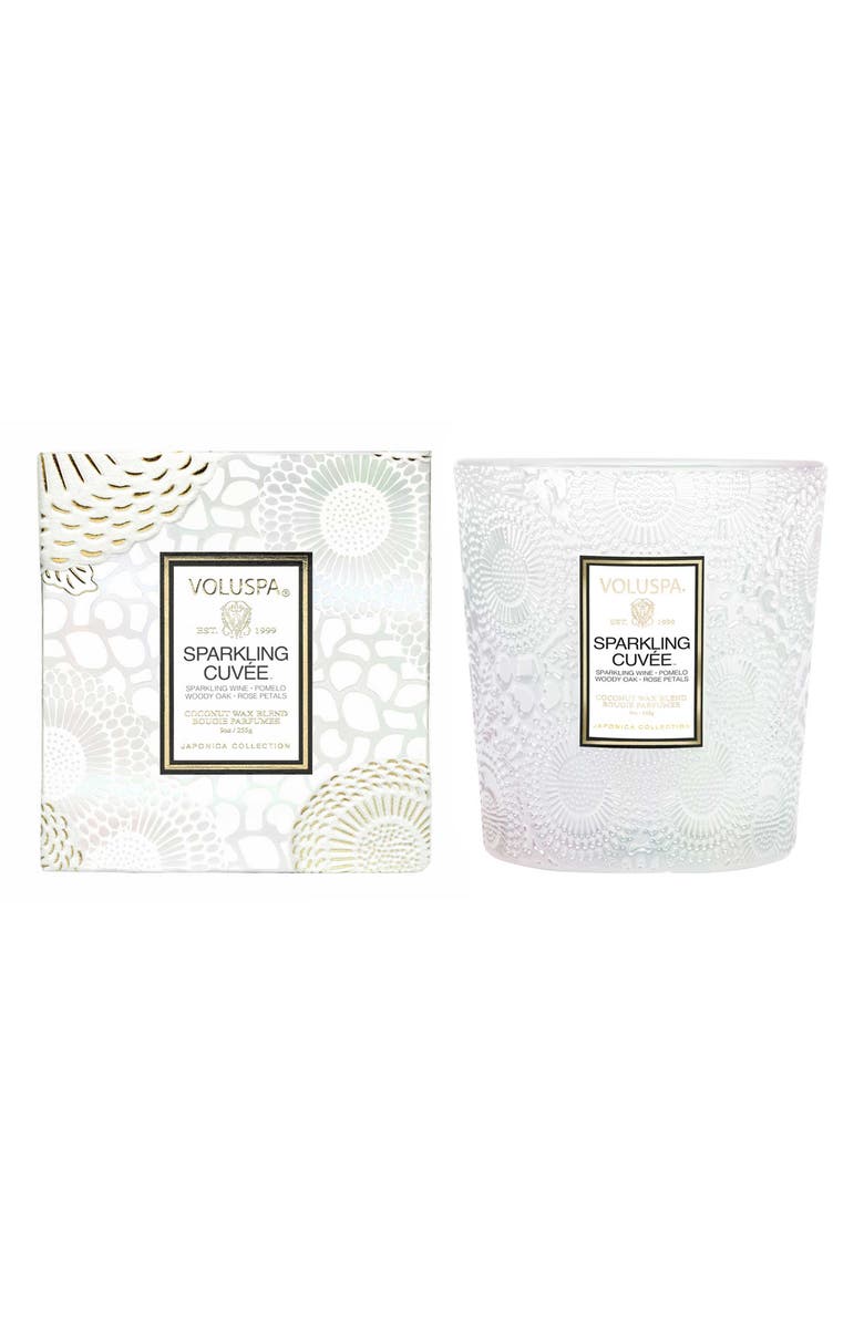 Voluspa Sparkling Cuvée Boxed Classic Candle, Main, color, Sparkling Cuvee