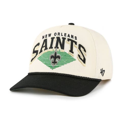 Men's '47 Cream New Orleans Saints Pomona Rope Hitch Adjustable Hat
