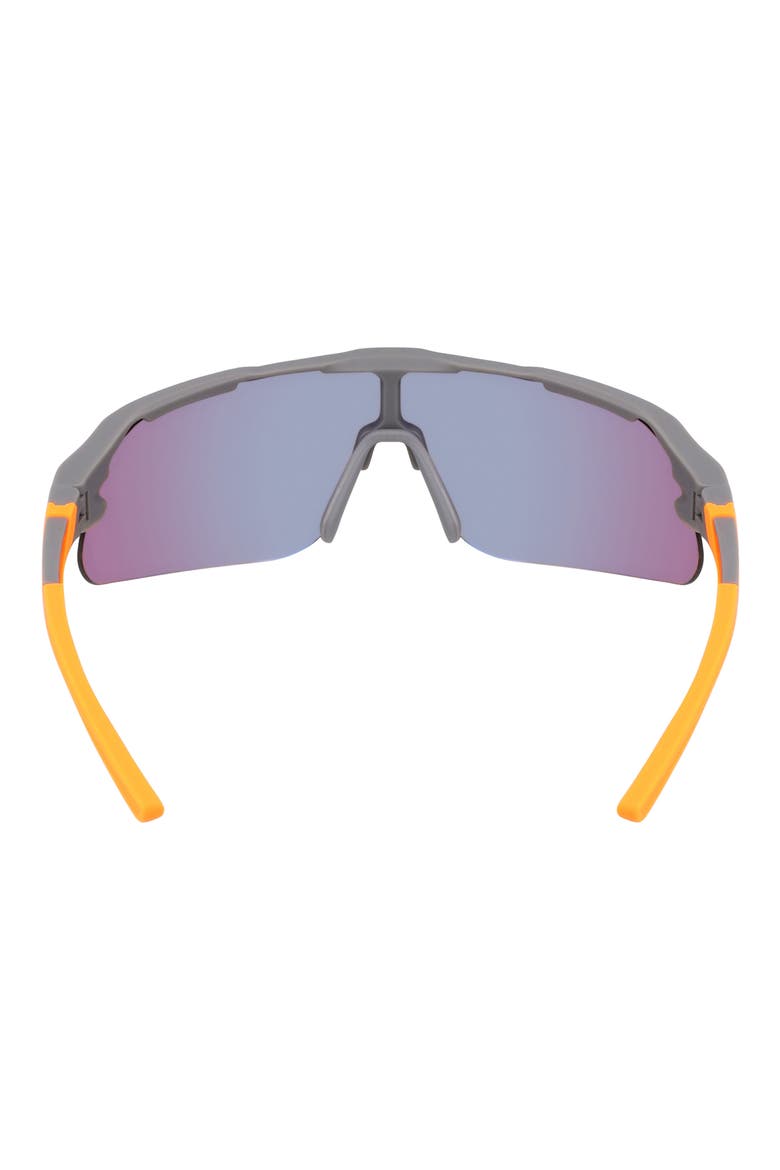 Flyfree 72mm Shield Sunglasses, Alternate, color, MATTE SMOKE GRAY/ ROAD ORANGE