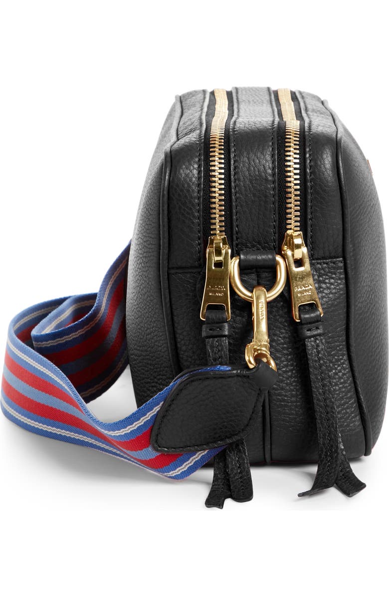 Prada Vitello Daino Leather Camera Bag, Alternate, color,