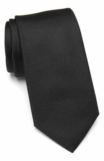 Calvin Klein Silver Spun Solid Tie