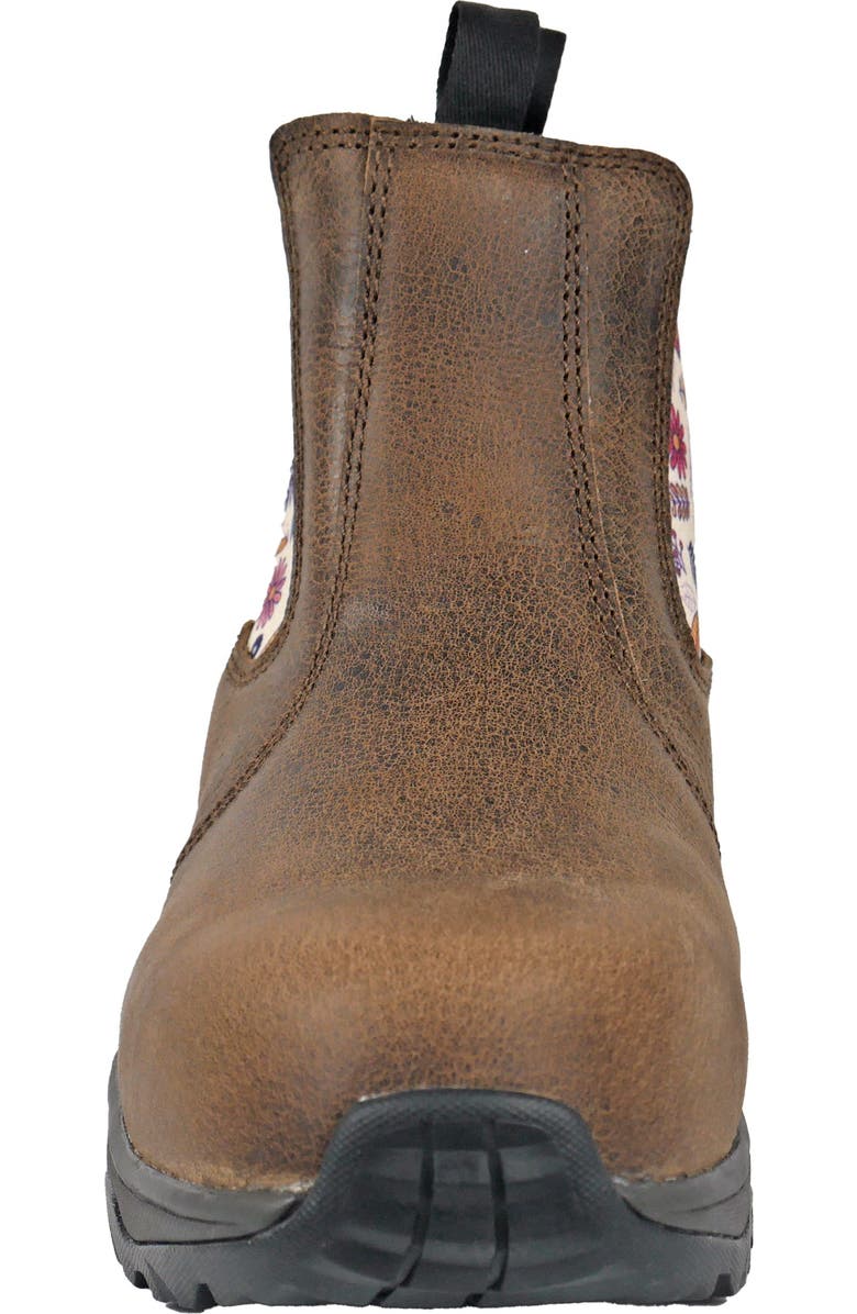 Moxie Trades Moxie Angel Distressed Womens Composite Toe Work Shoe, Alternate, color, Brown