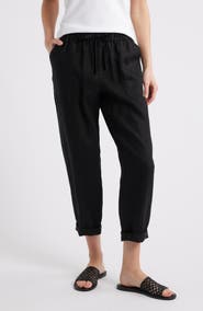 Tommy Bahama Two Palms Tapered Linen Drawstring Pants