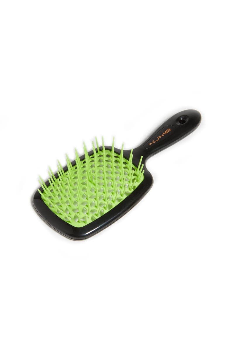 Hair Massage Brush, Main, color, Green