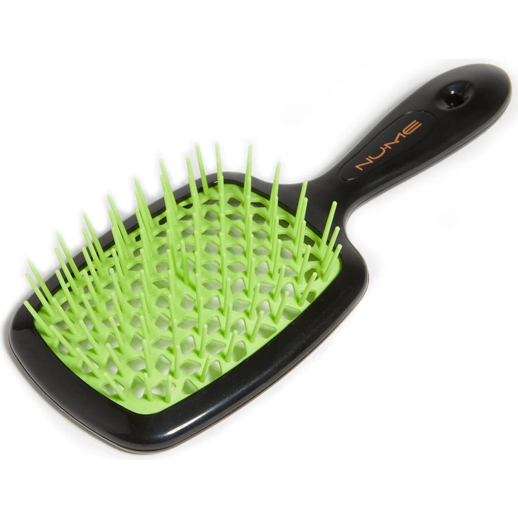 Nume Hair Massage Brush In Green
