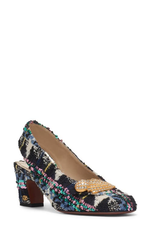VALENTINO GARAVANI VALENTINO GARAVANI ADAMANTINE SLINGBACK PUMP