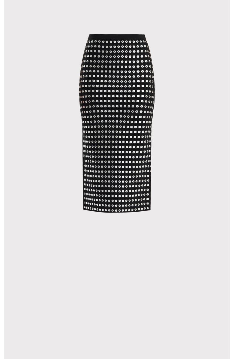 Herve Leger The Carina Skirt, Alternate, color, Black