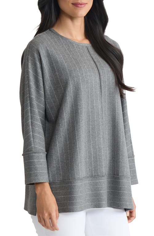 Jones New York Dolman Sleeve Knit Top In Black