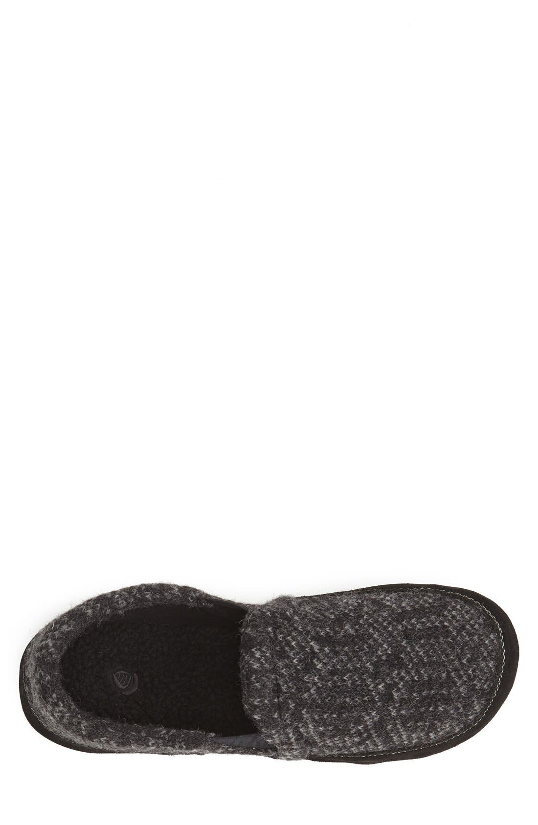 Fave Slipper, Alternate, color, CHARCOAL TWEED