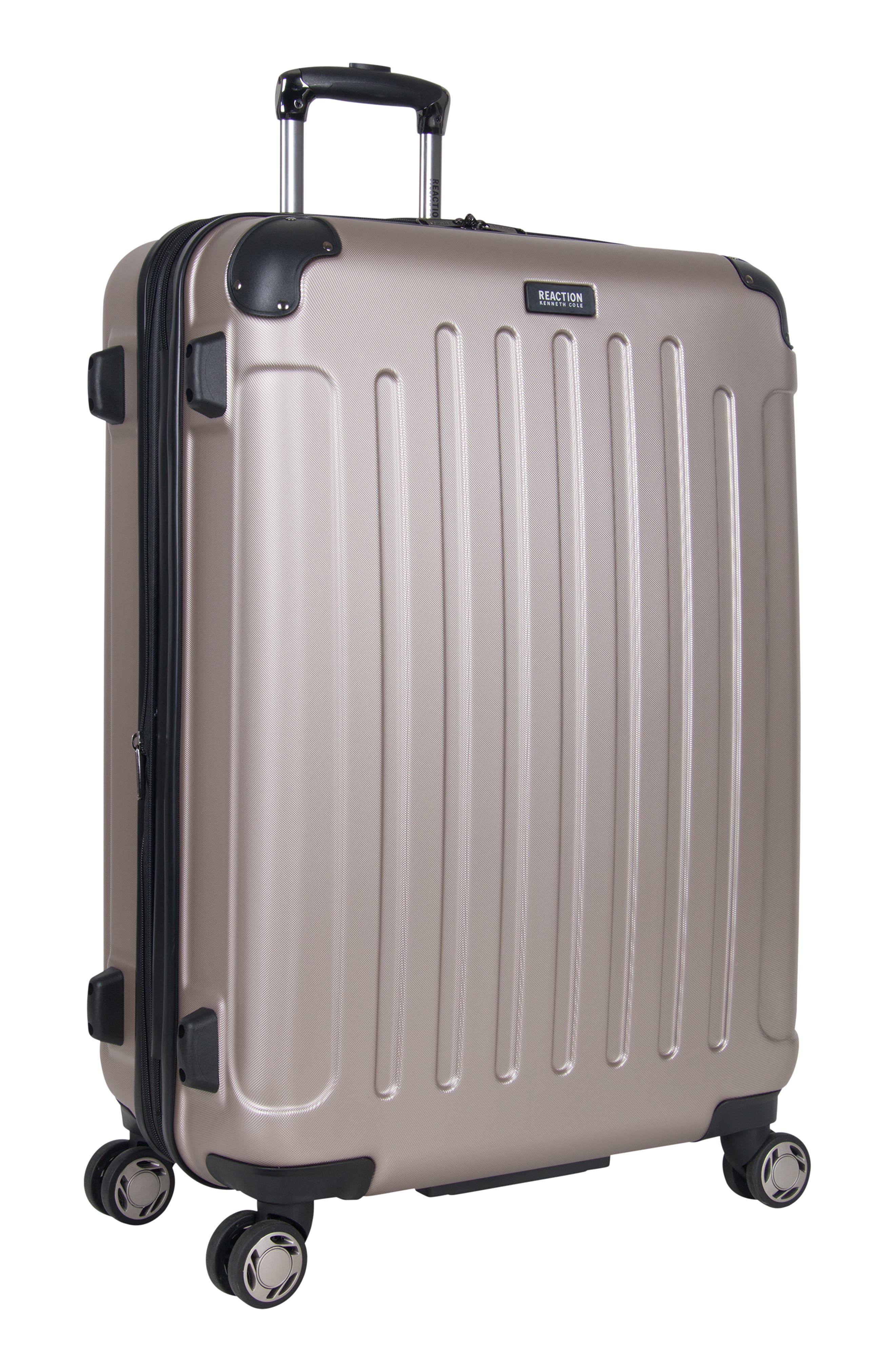Kenneth Cole Reaction Renegade 28-Inch Lightweight Hardside Expandable Spinner Luggage, Alternate, color, Champagne