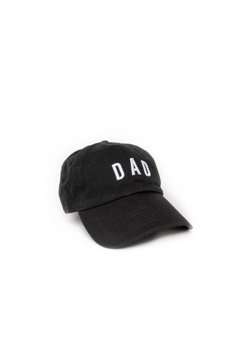 Dad Baseball Hat, Alternate, color, Black