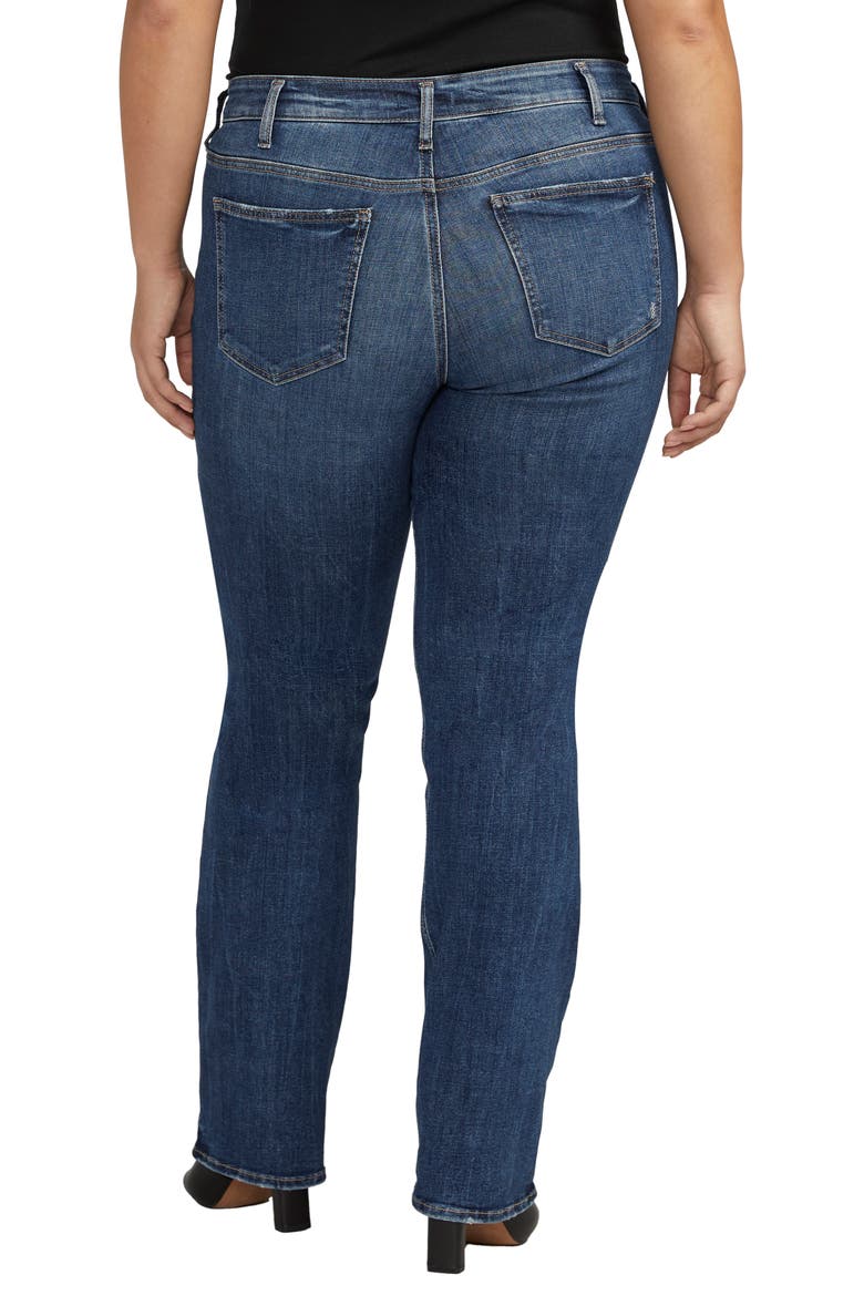 Suki Mid Rise Bootcut Jeans, Alternate, color, INDIGO