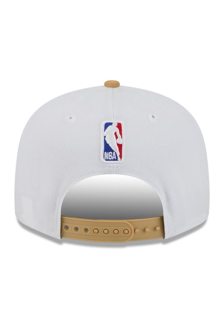Men's New Era White/Gold Boston Celtics 2025/26 City Edition 9FIFTY Snapback Hat, Alternate, color, White