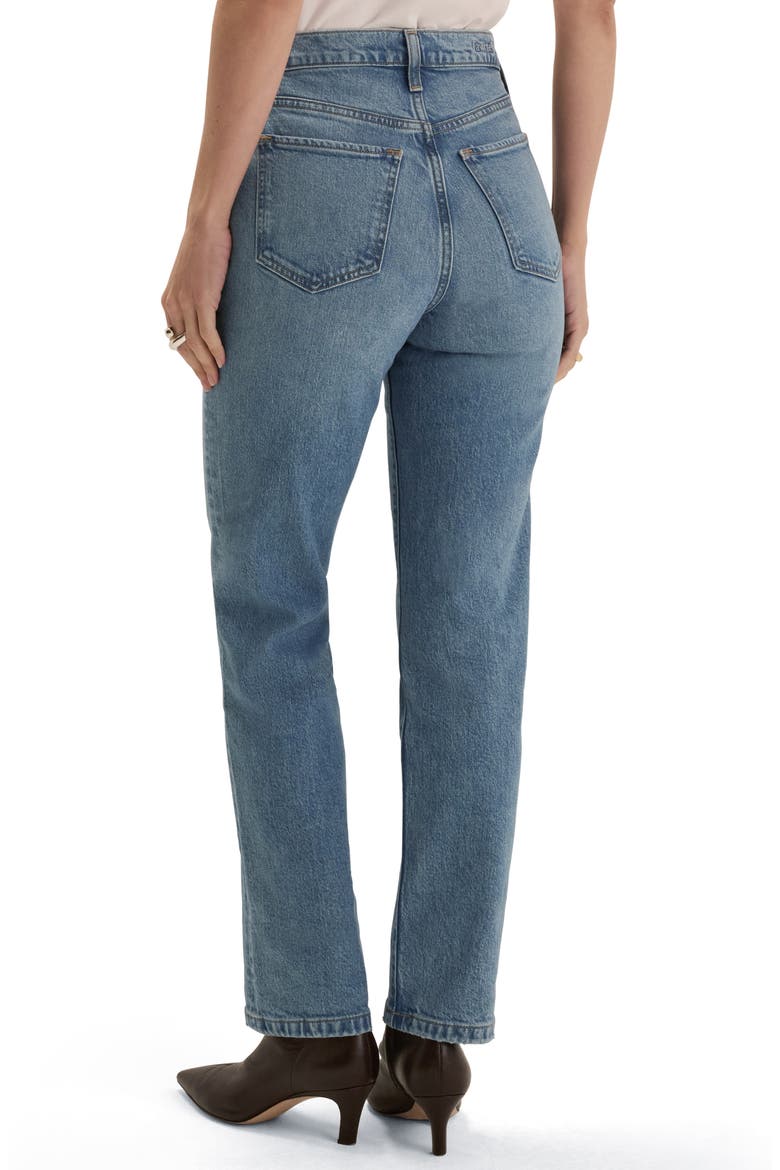 The Valentina High Waist Bootcut Jeans, Alternate, color, GENEVA