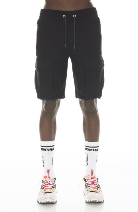 French Terry Cargo Sweat Shorts
