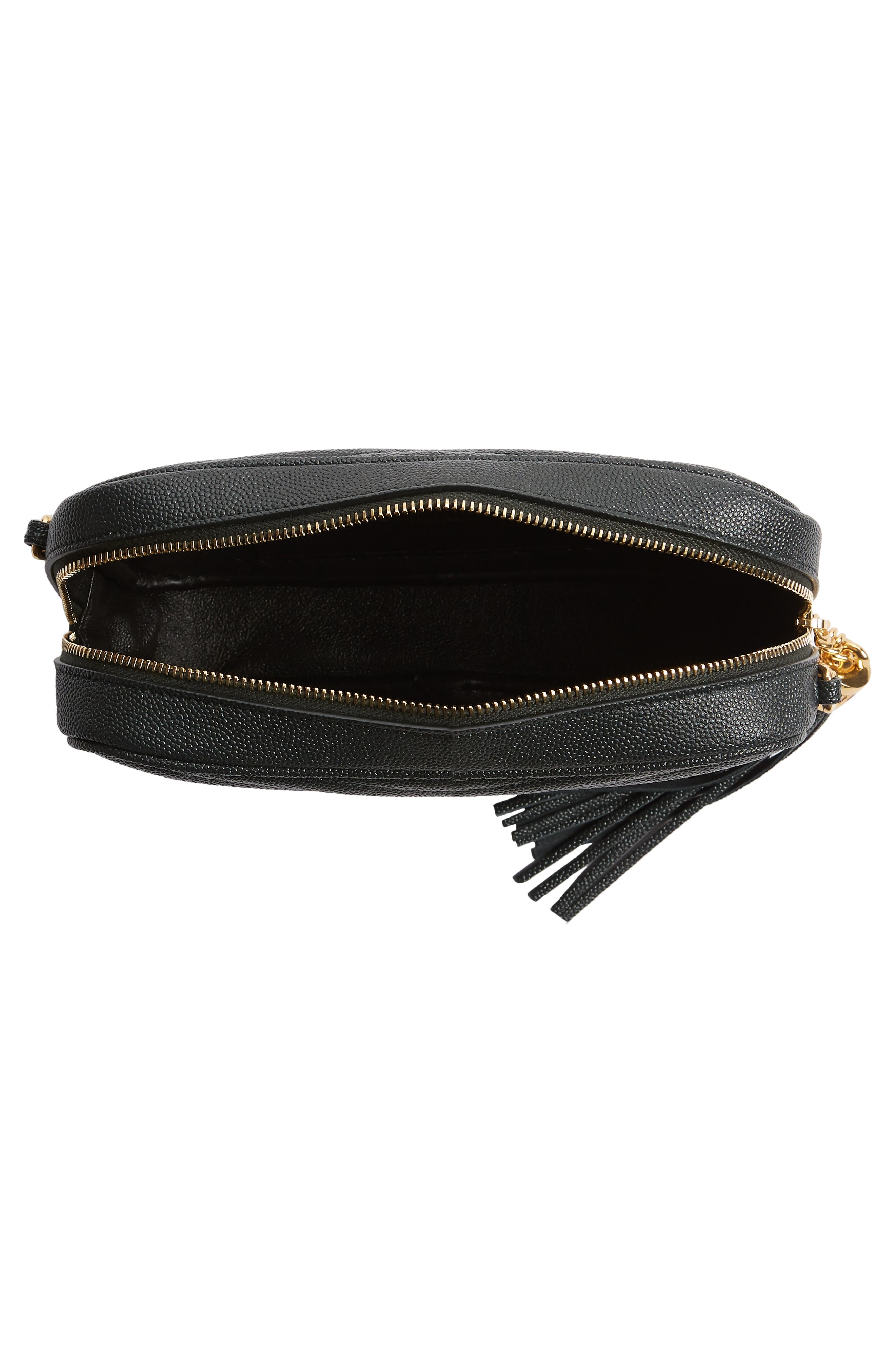 Mini Lou Quilted Leather Camera Bag, Alternate, color, DEEP GREEN