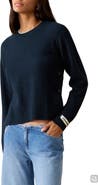 MANGO TEEN Button Detail Crop Sweater
