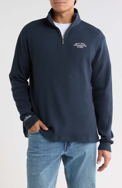 Flyer Ironworks Mid Layer Stretch Cotton Thermal Pullover