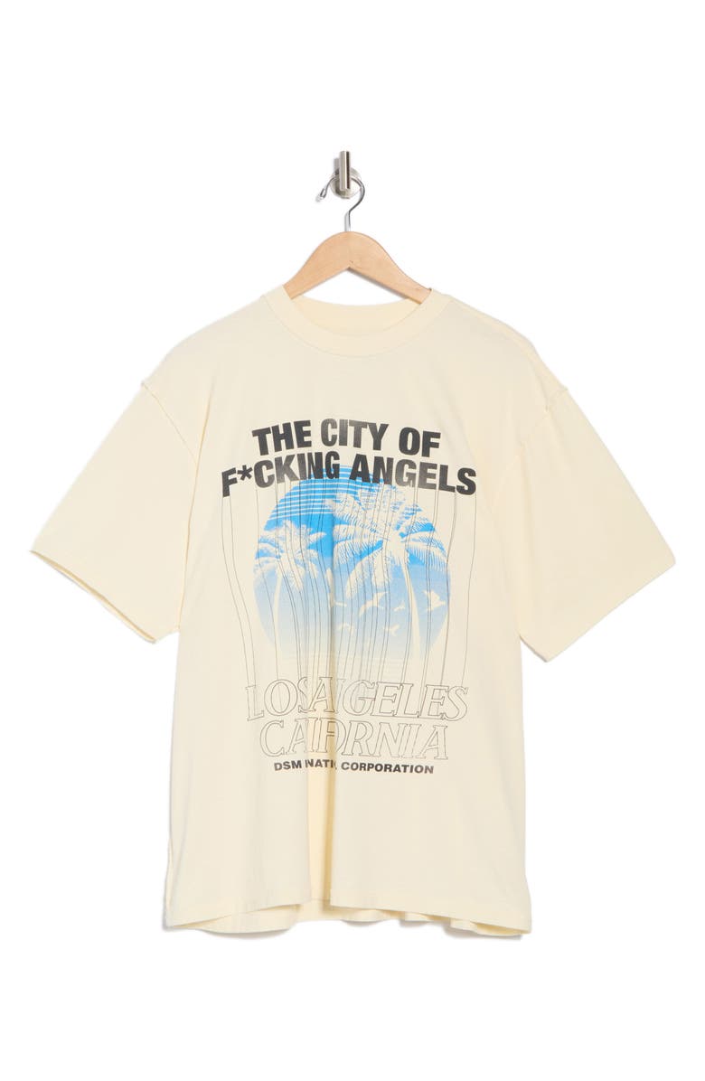 DIET STARTS MONDAY City of Angles Graphic T-Shirt, Alternate, color, Antique White