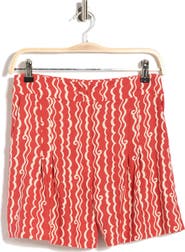 DRESS TO Wave Print Shorts