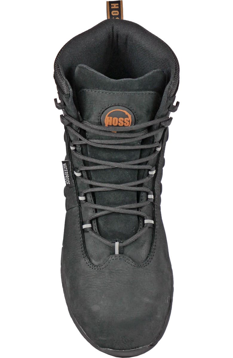 Hoss Boot Company HOSS Tikaboo 6 Inch UL Composite Toe Waterproof Work Boot, Alternate, color, Black