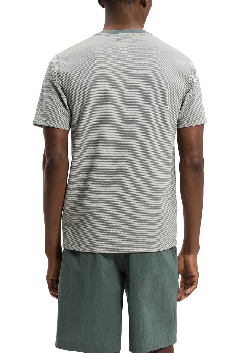 Bird's Eye Ringer T-Shirt, Alternate, color, PINE GROVE MULTI