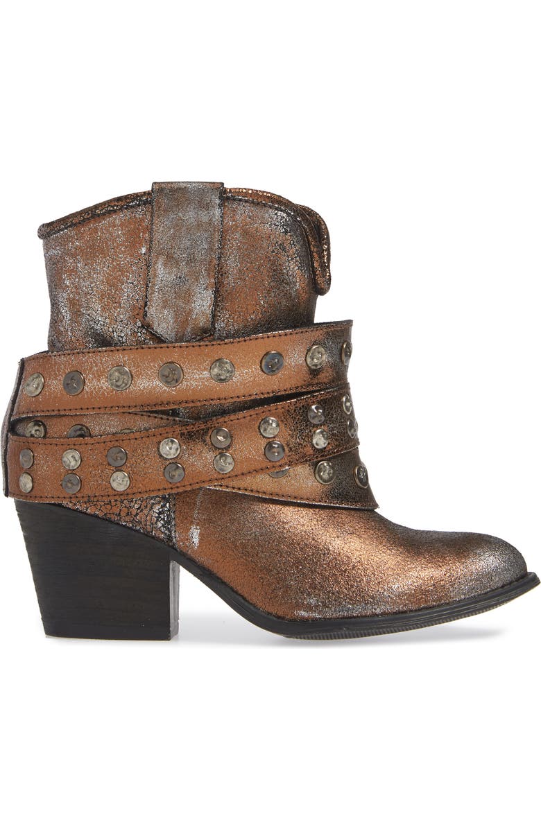 Very Volatile Steinway Harness Bootie, Alternate, color,