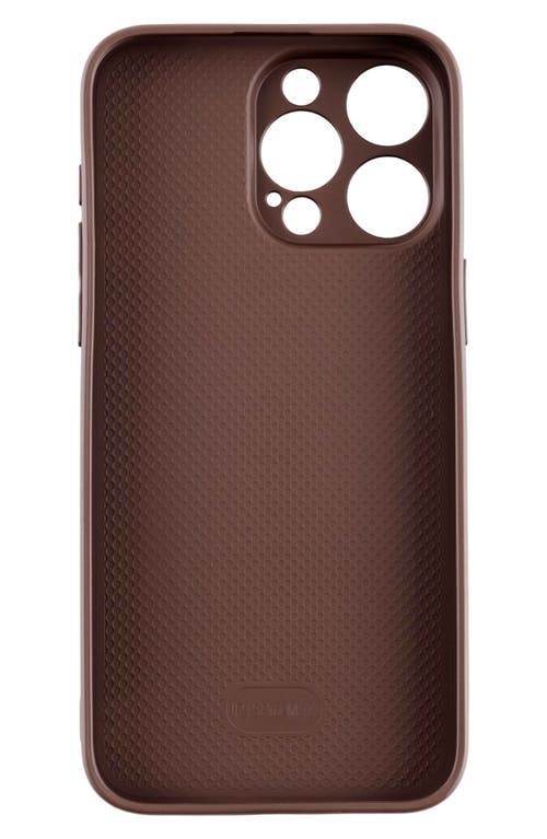 Auramma Cushioned Iphone 15 Pro Max Case In Brown