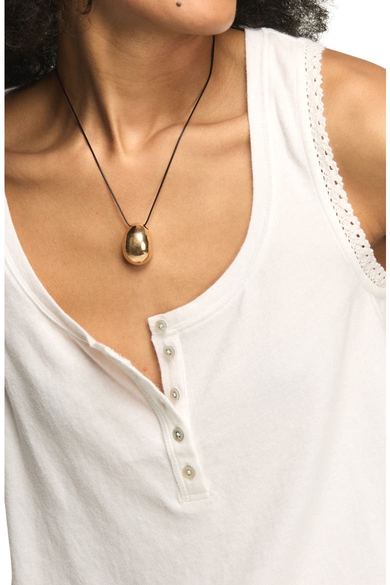 Lace Trim Henley Tank, Alternate, color, BRIGHT WHITE