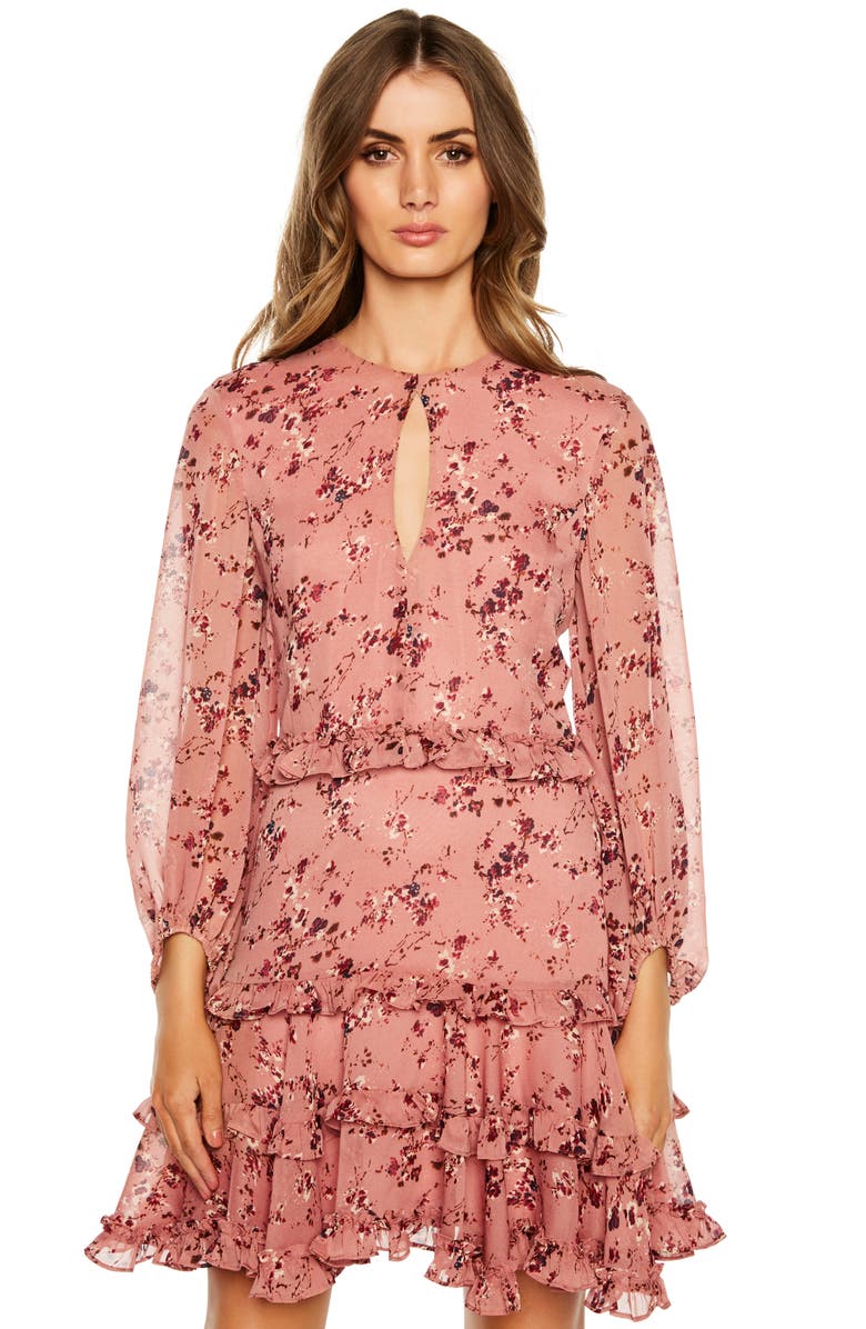 Bardot Frill Dress, Alternate, color,