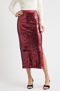 BOSS Ebibi Sequin Pencil Skirt